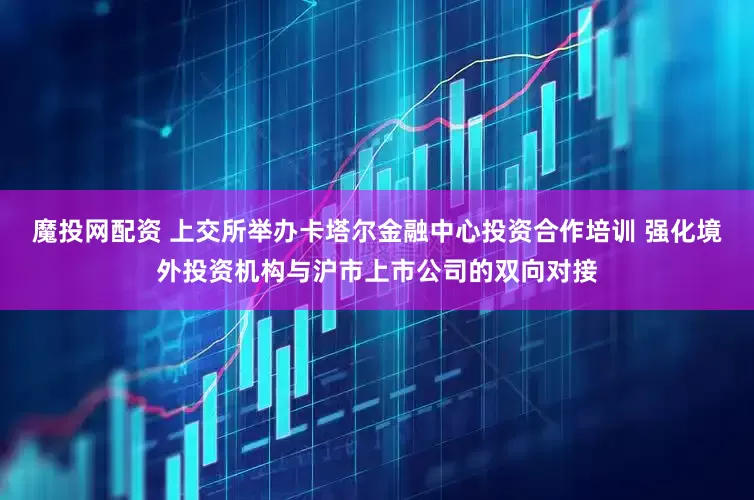 魔投网配资 上交所举办卡塔尔金融中心投资合作培训 强化境外投资机构与沪市上市公司的双向对接